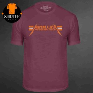 Metallica M72 North American Tour 2025 Retro Brand Virginia Tech Hokies Retro Classic T-Shirt
