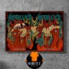 Metallica M72 Philly North American Tour 2025 Night 2 Event Pop Up Poster At Lincoln Financial Field Philadelphia PA On May 25rd 2025 Wall Decor Poster Canvas