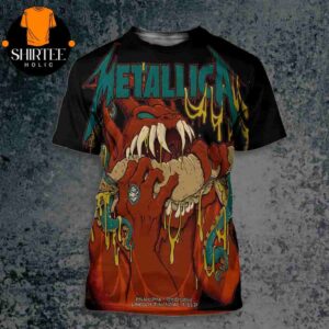 Metallica M72 Philly North American Tour 2025 Event Pop Up Poster At Lincoln Financial Field Philadelphia PA On May 23rd 2025 All Over Print Shirt