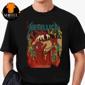 Metallica M72 Philly North American Tour 2025 Event Pop Up Poster At Lincoln Financial Field Philadelphia PA On May 23rd 2025 Classic T-Shirt