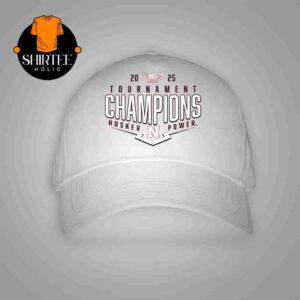 Nebraska Huskers 2025 Big Ten Baseball Conference Tournament Champions Playoff Pitch Classic Hat Cap Snapback