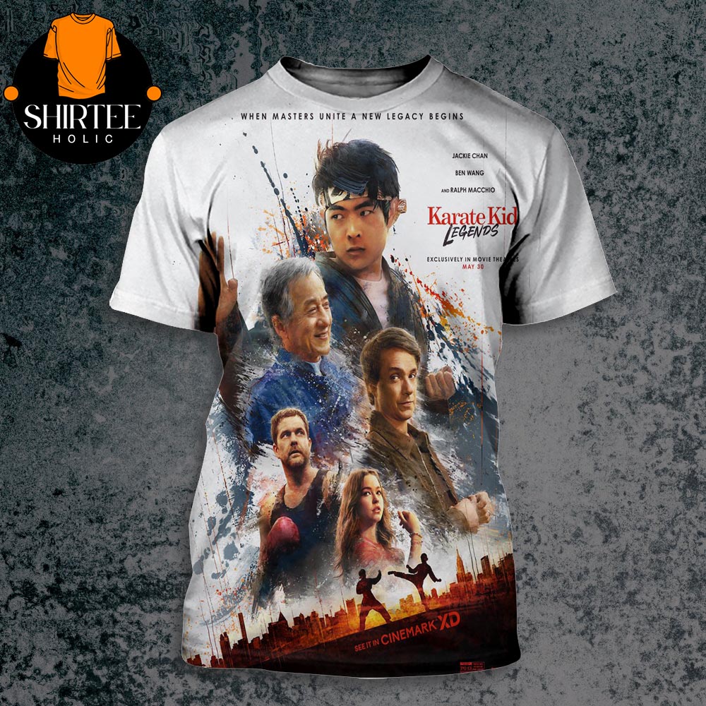 New Poster For Karate Kid Legends In Theaters On May 30 All Over Print Shirt New Poster For Karate Kid Legends In Theaters On May 30 All Over Print Shirt