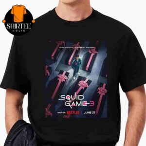 New Poster For The Final Season Of Squid Game Realeasing On Netflix On June 27th 2025 Classic T-Shirt