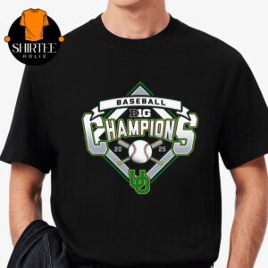 Oregon Ducks 2025 Big Ten Baseball Regular Season Champions Classic T-Shirt