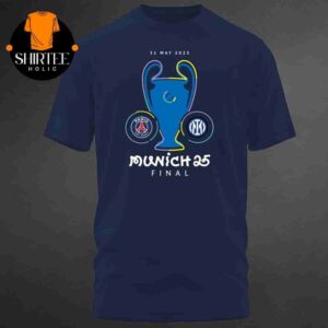 PSG Versus Inter Milan In Final UEFA Champions League Munich 25 Merchandise Limited Classic T-Shirt