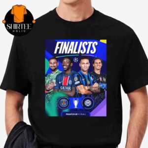 Paris Saint-Germain Versus Inter Milan In 2025 UEFA Champions League Munich Final Classic T-Shirt