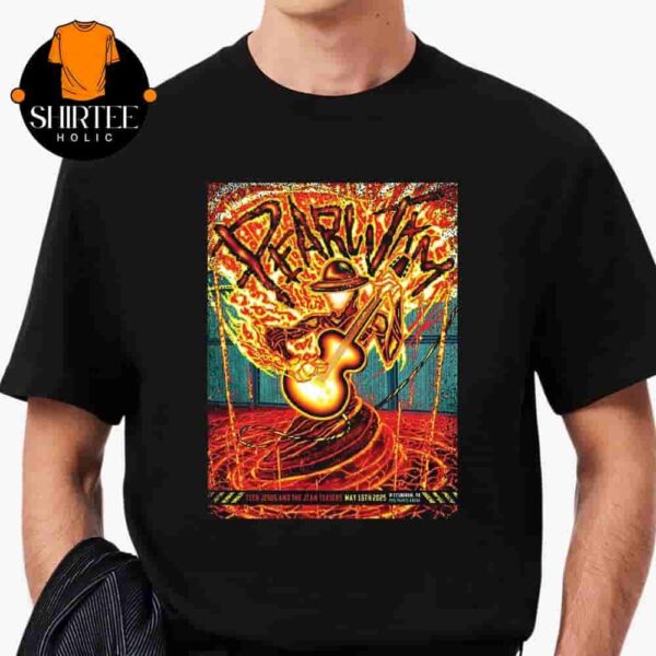 Pearl Jam Dark Matter World Tour 2025 Event Poster At PPG Paints Arena Pittsburgh PA PPG On May 16th 2025 Classic T-Shirt