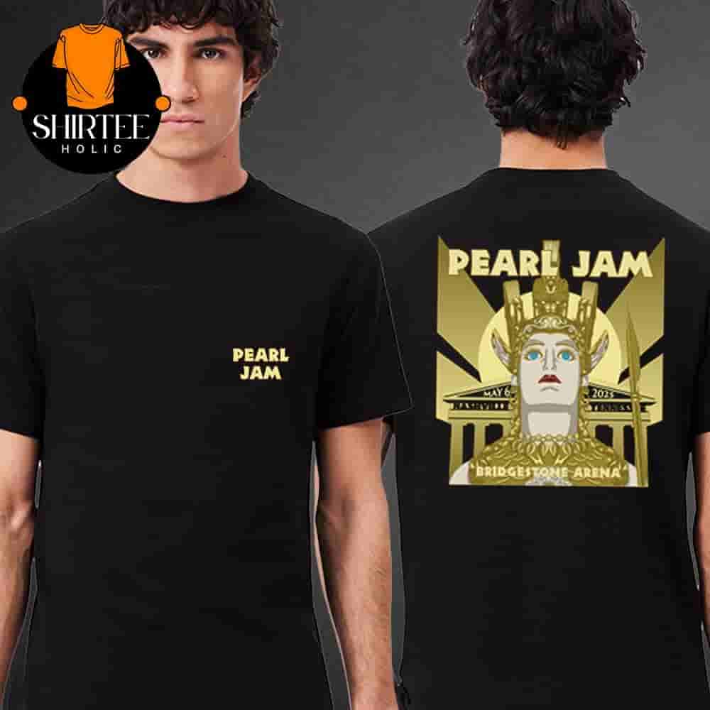 Pearl Jam Dark Matter World Tour 2025 Event Tee At Bridgestone Arena Nashvilles TN On May 6th 2025 Classic T-Shirt Pearl Jam Dark Matter World Tour 2025 Event Tee At Bridgestone Arena Nashvilles TN On May 6th 2025 Classic T-Shirt