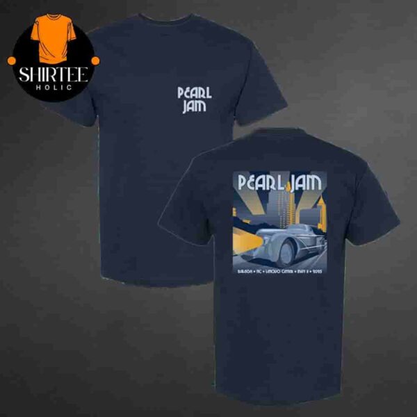 Pearl Jam Dark Matter World Tour 2025 Event Tee At Lenovo Center Raleigh NC On May 11th 2025 Two Sides Classic T-Shirt