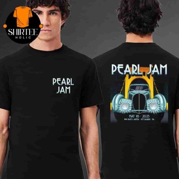 Pearl Jam Dark Matter World Tour 2025 Event Tee At PPG Paints Arena Pittsburgh PA PPG On May 16th 2025 Two Sides Classic T-Shirt