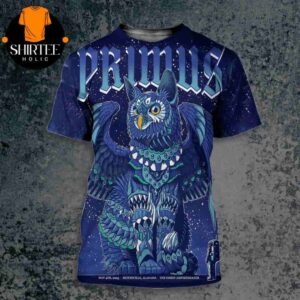 Primus Artwork Poster Sessanta Live At Orion Amphitheater Huntsville AL On May 4th 2025 All Over Print Shirt