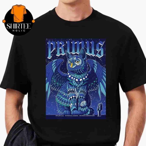 Primus Artwork Poster Sessanta Live At Orion Amphitheater Huntsville AL On May 4th 2025 Classic T-Shirt