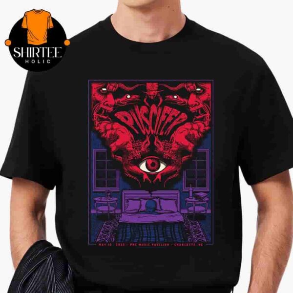 Puscifer Event Poster Sessanta At PNC Music Pavilion Charlotte NC On May 10th 2025 Classic T-Shirt