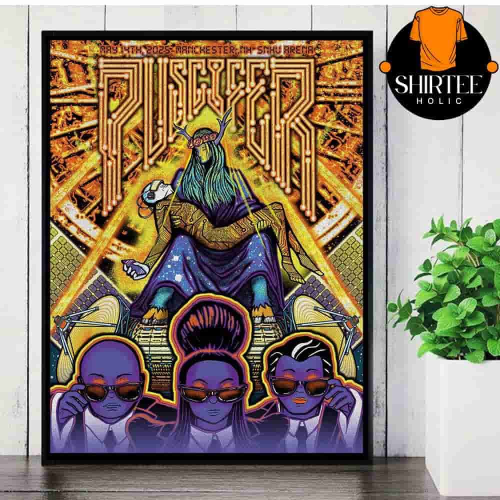 Puscifer Event Poster Sessanta At Snhu Arena Manchester NH ON May 14th 2025 Wall Decor Poster Canvas Puscifer Event Poster Sessanta At Snhu Arena Manchester NH ON May 14th 2025 Wall Decor Poster Canvas