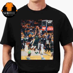 Rudy Gobert Poster Dunk Wolves Win Warriors NBA Playoffs 2024-2025 Classic T-Shirt