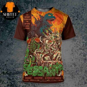 Sessanta V2.0 Artwork Poster Show With Primus Puscifer A Perfect Circle At The Orion Amphitheater Huntsville AL On May 4th 2025 All Over Print Shirt