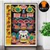King Gizzard And The Lizard Wizard Event Poster 3 Sets 3 Days At Roo Residency Manchester TN On June 13-14-15 2025 Wall Decor Poster Canvas