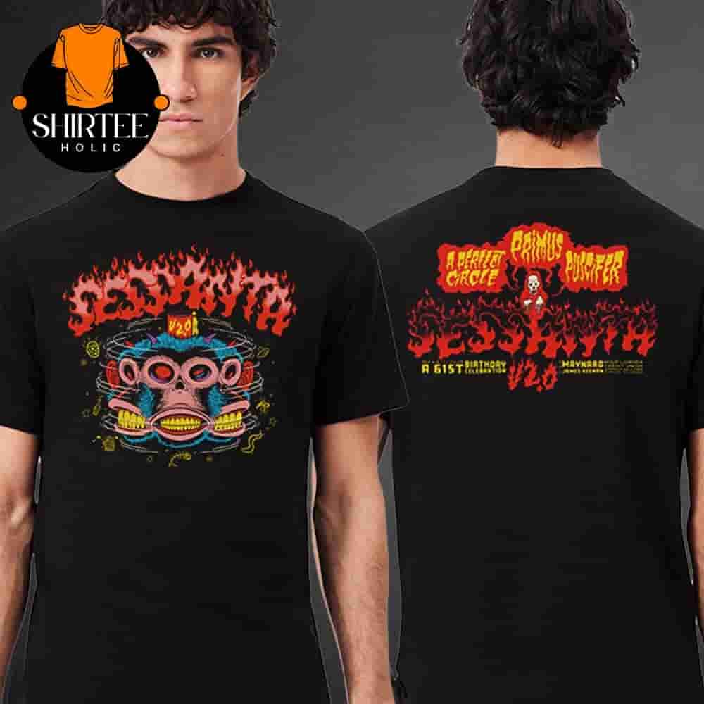 Sessanta Volume 2 Artwork Event Tee At Credit Union Amphitheater Tampa Florida On May 8th 2025 Two Sides Classic T-Shirt Sessanta Volume 2 Artwork Event Tee At Credit Union Amphitheater Tampa Florida On May 8th 2025 Two Sides Classic T-Shirt