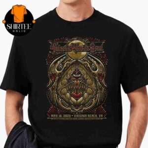 Tedeschi Trucks Band Event Poster At Veterans United Home Loans Amphitheater Virginia Beach VA On May 16th 2025 Classic T-Shirt