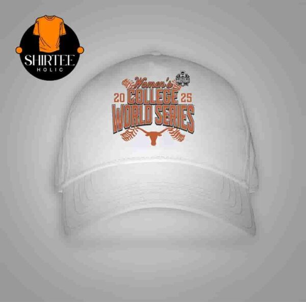 Texas Longhorns 2025 NCAA Softball Women’s College World Series Cut Off Snapback Classic Hat Cap