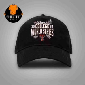 Texas Tech Red Raiders 2025 NCAA Softball Women’s College World Series Cut Off Snapback Classic Hat Cap