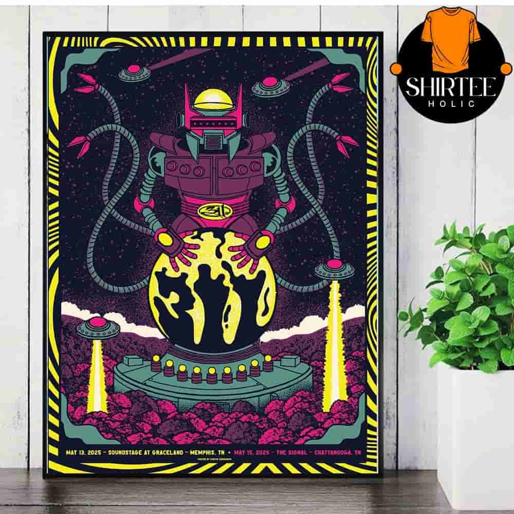 The 311 Band Event Poster At Soundstage At Graceland Memphis TN On May 13th And The Signal Chattanooga TN On May 15th Wall Decor Poster Canvas The 311 Band Event Poster At Soundstage At Graceland Memphis TN On May 13th And The Signal Chattanooga TN On May 15th Wall Decor Poster Canvas