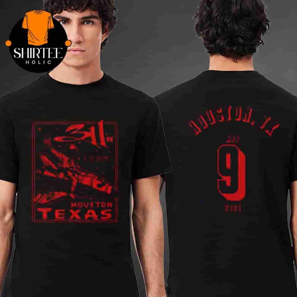 The 311 Band Event Tee 713 Music Hall Houston TX On May 9th 2025 Two Sides Classic T-Shirt The 311 Band Event Tee 713 Music Hall Houston TX On May 9th 2025 Two Sides Classic T-Shirt