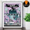 The Doors 60th Anniversary Artwork Poster At Cobo Arena Detroit MI On May 8th 1970 Wall Decor Poster Canvas