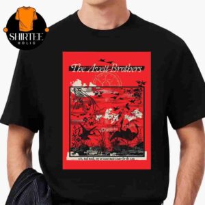 The Avett Brothers Poster At Count Basie Center For The Arts Redbank NJ On May 6th 2025 Classic T-Shirt