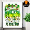 Georgia Bulldogs Are SEC Women’s Track And Field Champions For The Third Time In Program History And The First Time In 19 Years Wall Decor Poster Canvas