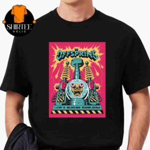 The Offspring Event Poster At Rod Laver Arena Melbourne Australia On May 7th And 8th 2025 Classic T-Shirt