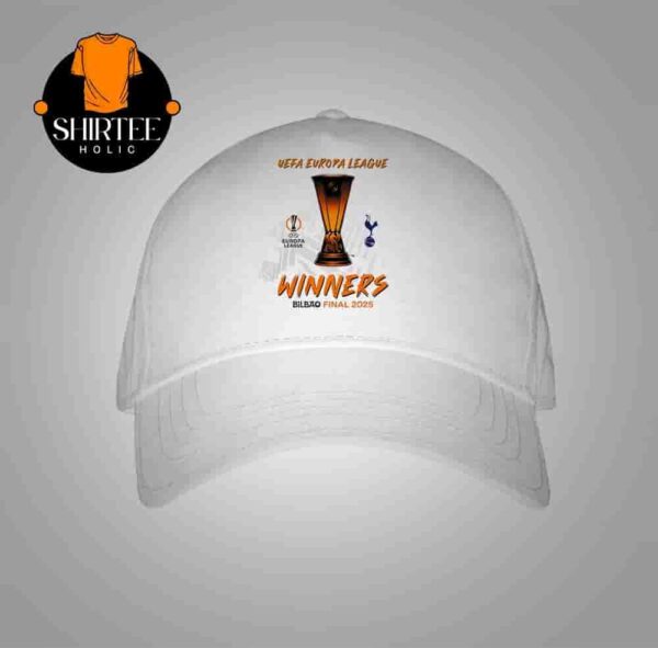 Tottenham Hotspur Bilbao 2025 UEFA Europa League Final Winners Classic Hat Cap Snapback