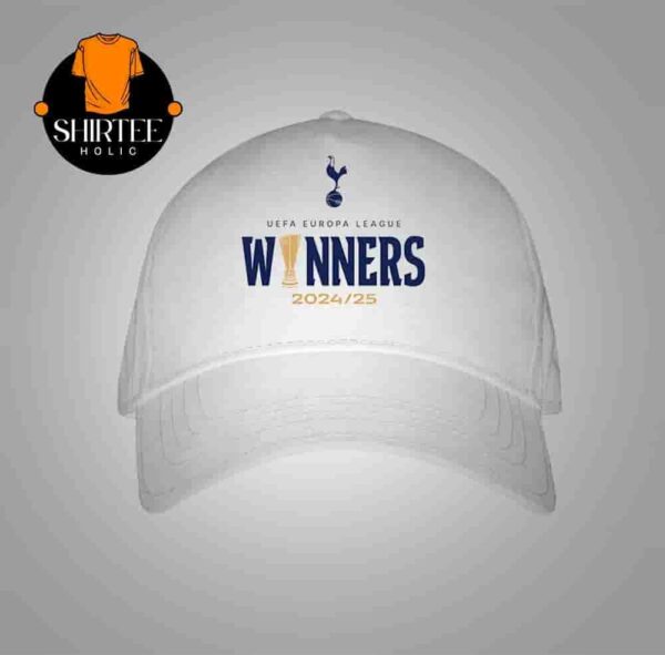 Tottenham Hotspur UEFA Europa League 2024-25 Winners Merch Limited Classic Hat Cap Snapback