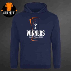 Tottenham Hotspur UEFA Europa League 2024-25 Winners Navy Hoodie Merch Limited Classic T-Shirt