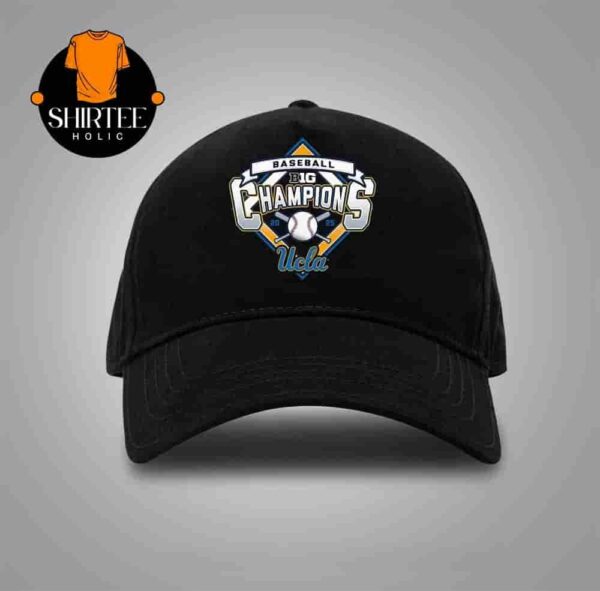 UCLA Bruins 2025 Big Ten Baseball Regular Season Champions Classic Hat Cap Snapback