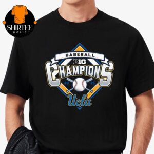 UCLA Bruins 2025 Big Ten Baseball Regular Season Champions Classic T-Shirt