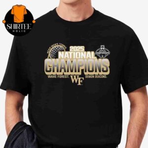 Wake Forest Demon Deacons NCAA Division I Men’s Tennis 2025 National Champions Classic T-Shirt