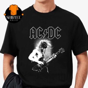 ACDC Angus Young PWR UP EU 2025 Tour Unisex T Shirt