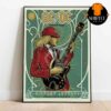 ACDC Angus Young PWR UP EU 2025 Tour Dates Home Decor Poster Canvas