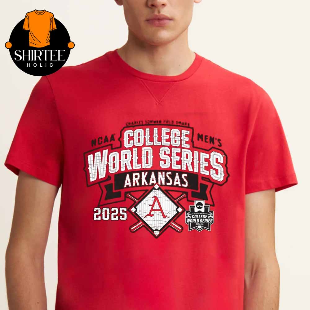Arkansas Razorbacks Baseball 2025 College World Series Classic T-Shirt Arkansas Razorbacks Baseball 2025 College World Series Classic T-Shirt