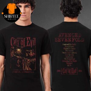 Avenged Sevenfold City Of Evil COE 20th Anniversary 2025 Unisex T-Shirt