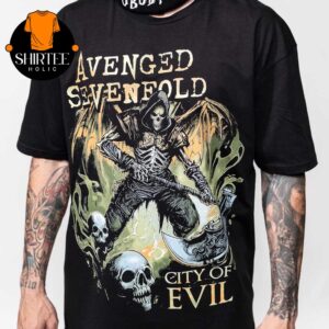 Avenged Sevenfold Evil Never Dies City Of Evil 20th Anniversary Unisex T-Shirt