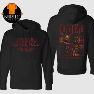 Avenged Sevenfold Rage City Of Evil COE 20th Anniversary 2025 Two Sided Hoodie