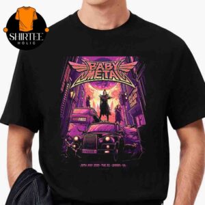 Baby Metal London 2025 The O2 Arena On May 30th Only The Fox God Knows Unisex T-Shirt