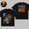 Bill Goldberg WWE 2025 Goldberg Last Ride Cartoon Two Sided T-Shirt Long Sleeve