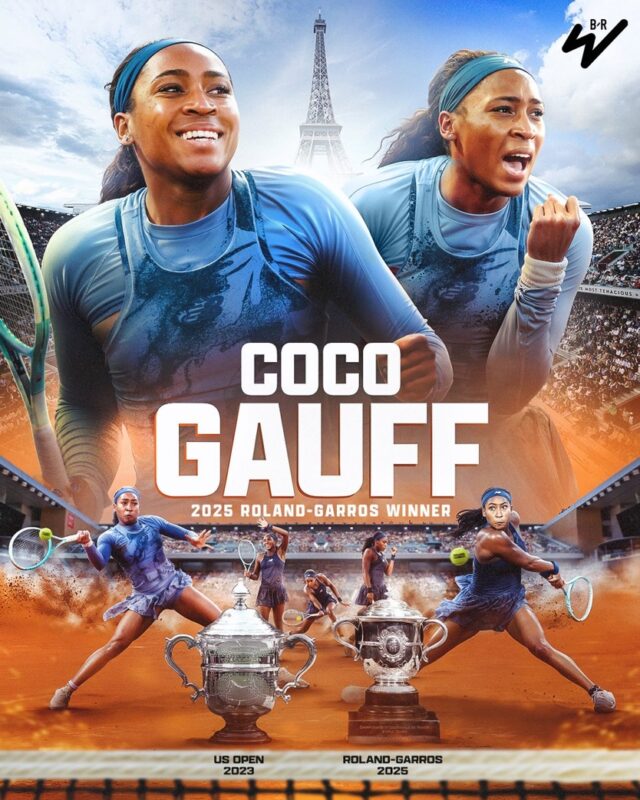 Coco Gauff 2025 Roland Garros Champions Winner French Open Major Titles