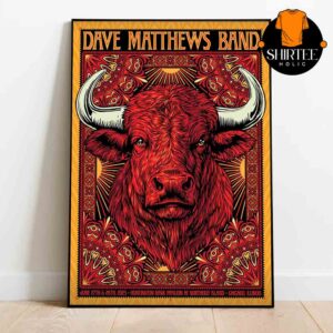 Dave Matthews Band Chicago 2025 Band Huntington Bank Pavilion IL At Northerly Island June 27th 28th Home Decor Poster Canvas