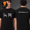 Dua Lipa Radical Optimism Tour Dates 2025 Two Sided T-Shirt Hoodie