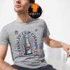 Florida Panthers Fanatics Red 2025 Stanley Cup Champions Signature Roster Two T-Shirt