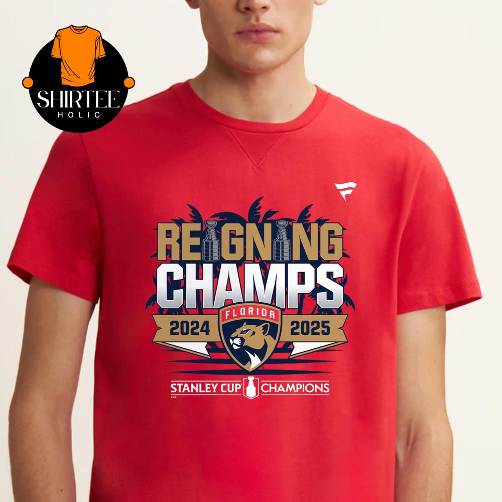 Florida Panthers 2025 Stanley Cup Champions Parade T-Shirt Florida Panthers 2025 Stanley Cup Champions Parade T-Shirt